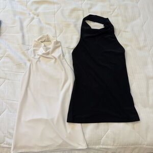 Aritzia Tower Halter Tops